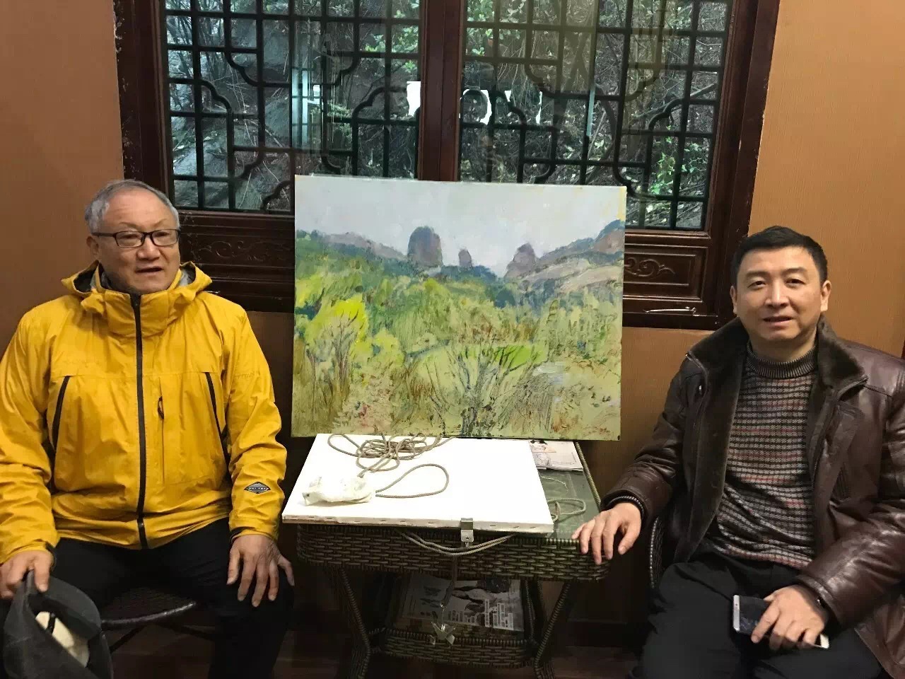 《海外网》刊登《上海“画”上饶：艺术家在上饶进行艺术采风活动》